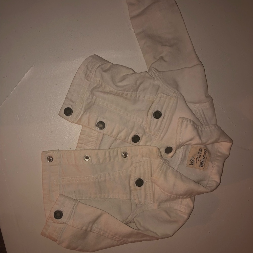 White Denim Jacket